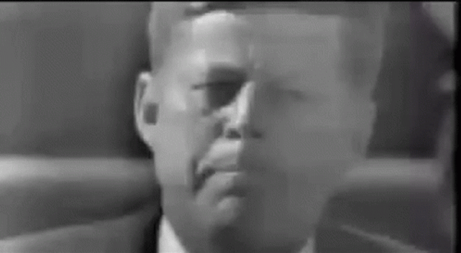 John F. Kennedy Inauguration Speech GIF