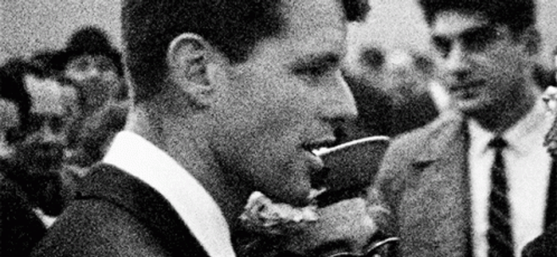 John F. Kennedy Smiling Sweetly GIF