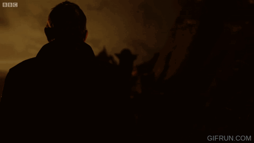 John Hurt Is Introduced As The Doctor In A Bbc Ad GIF
