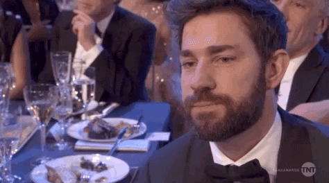 John Krasinski Happy Tears GIF