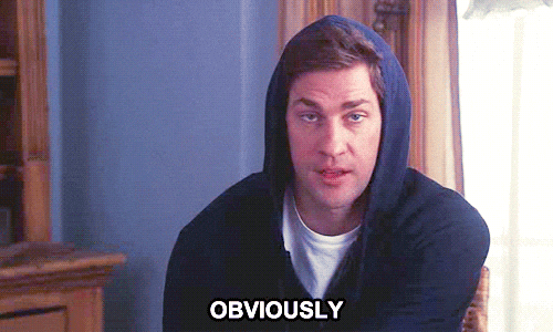John Krasinski Obviously Duhhh GIF