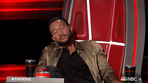 John Legend Fell Asleep GIF