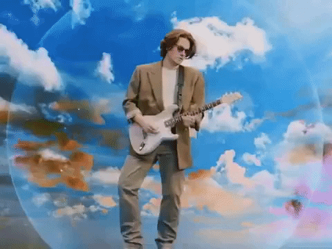 John Mayer Playing Guitar Uitar GIF