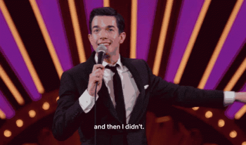 John Mulaney And Then I Didn't GIF