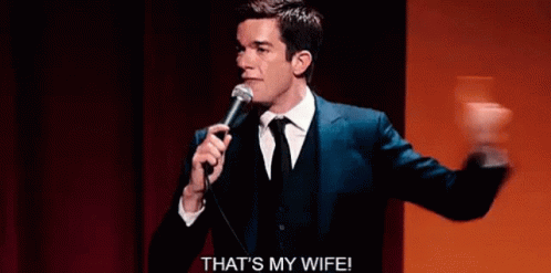 John Mulaney That's My Wife GIF