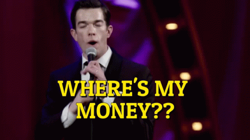 John Mulaney Where's My Money GIF