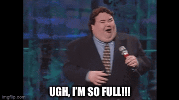 John Pinette Is So Full GIF