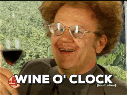 John Reilly Drinking Wine Big Gulp GIF