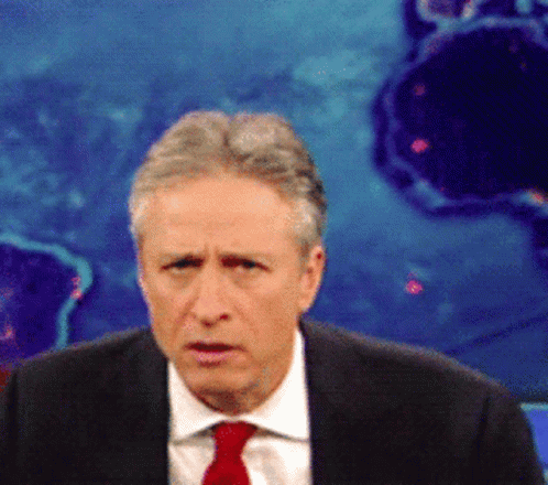 John Stewart Say What GIF