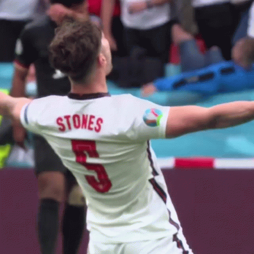John Stones Screaming Footballs Coming Home GIF