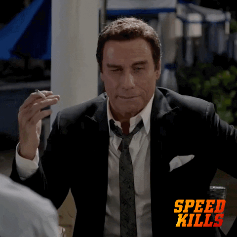 John Travolta As John Gotti GIF