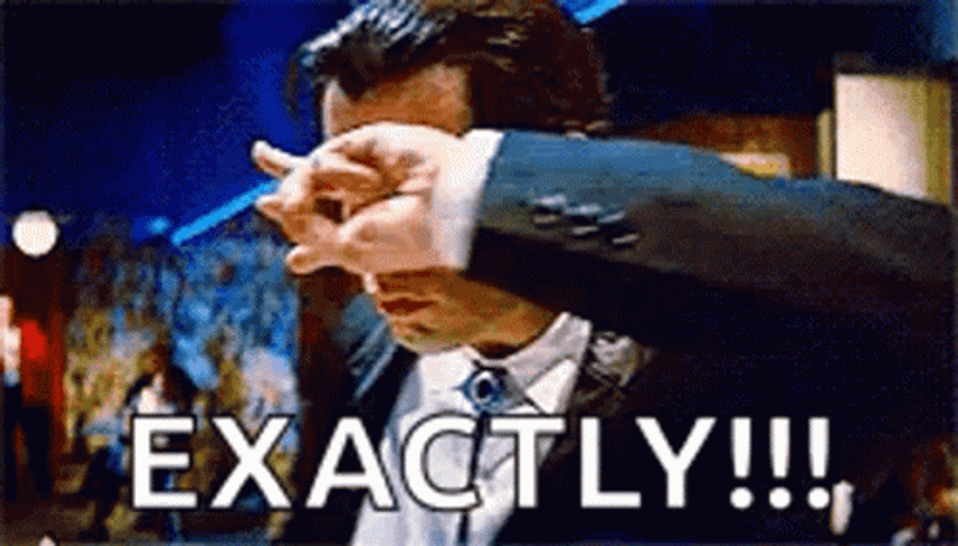 John Travolta Exactly GIF