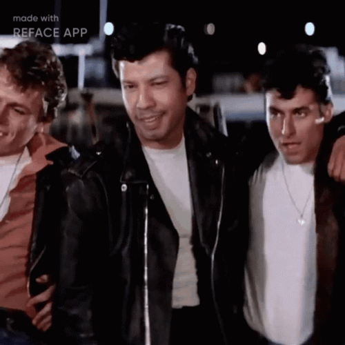 John Travolta Face App GIF