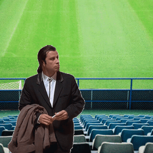 John Travolta In The Benches GIF