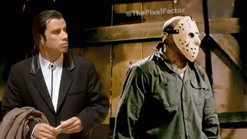 John Travolta Jason Voorhees Friday The 13th Meme GIF
