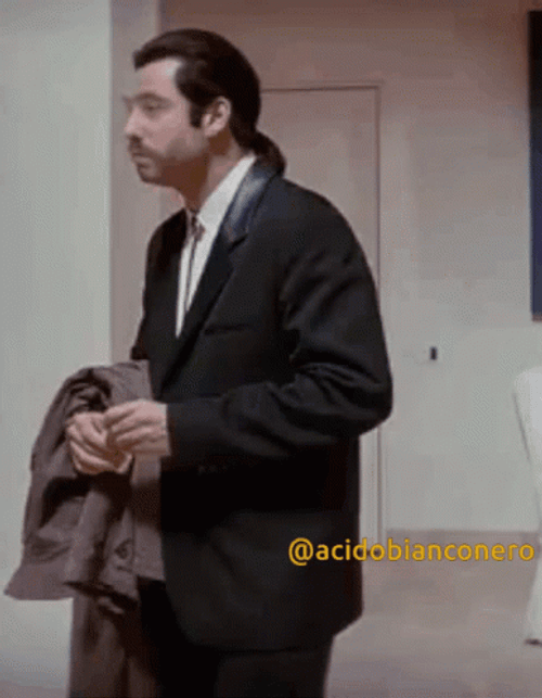 John Travolta Long Hair GIF