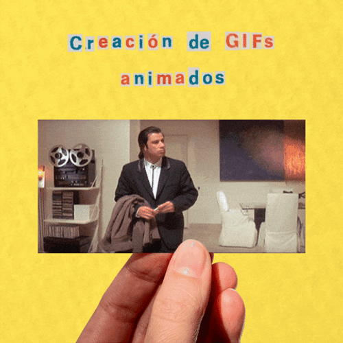 John Travolta Meme Animation GIF