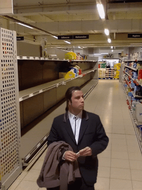 John Travolta Meme Grocery GIF