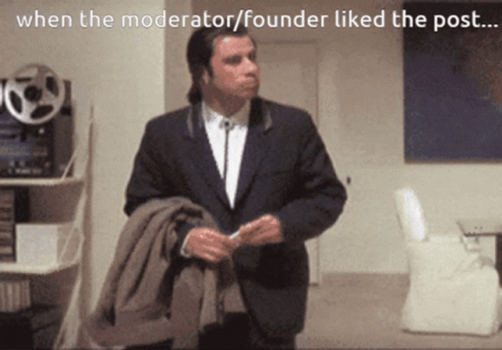 John Travolta Meme Moderator Discord GIF