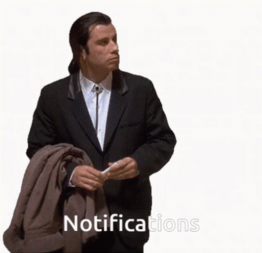 John Travolta Meme Notification GIF