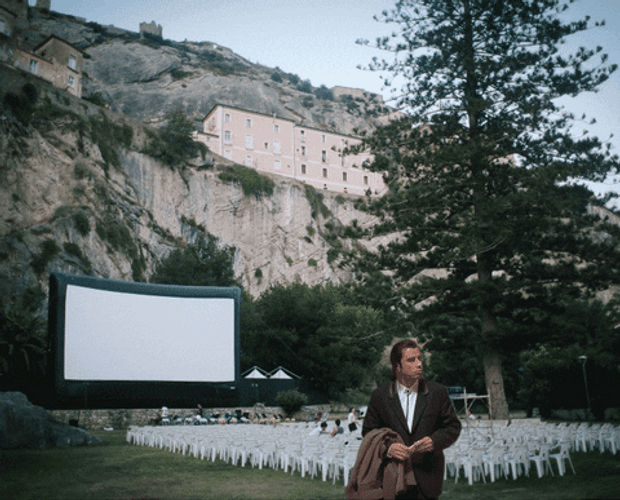 John Travolta Pulp Fiction Outdoor Theatre GIF