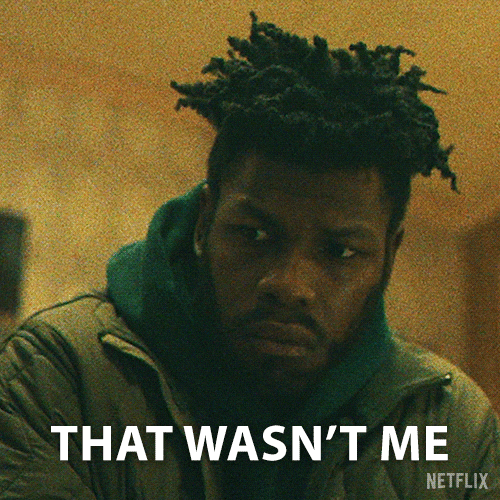 John Tyrone Boyega That Wasn't Me GIF