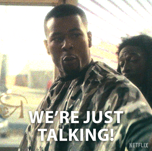 John Tyrone Boyega We're Just Talking GIF