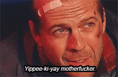 John With Band On Head Die Hard GIF