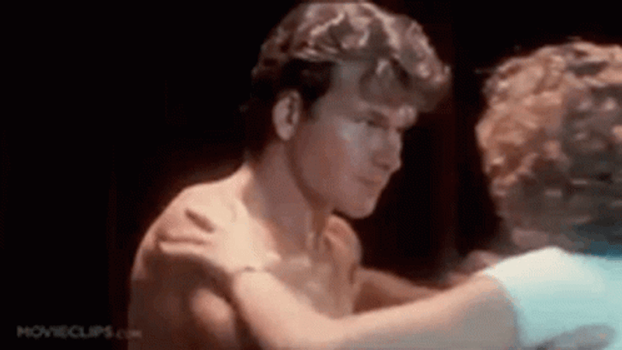 Johnny And Frances Dirty Dancing Piercing Eye Gazing GIF