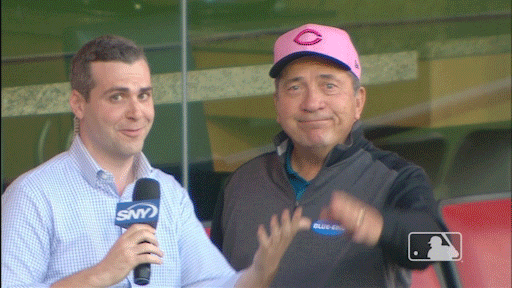 Johnny Bench Steve Gelbs Interview GIF