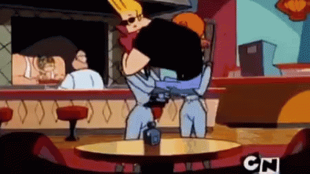 Johnny Bravo I'm Pretty You're Pretty GIF