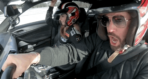 Johnny Devenanzio Lose Control In Fast Car GIF