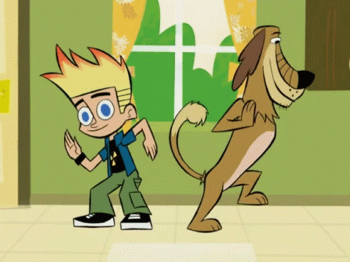 Johnny Fresh And Dukey Robot Dance GIF