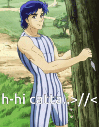 Johnny Joestar Hi Catta GIF