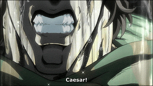 Johnny Joestar Joseph Joestar Caesar GIF