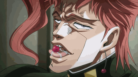 Johnny Joestar Kakyoin GIF