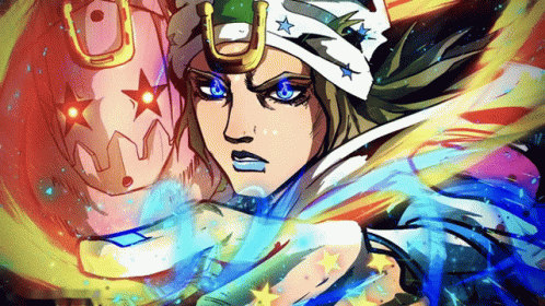 Johnny Joestar Powerful Hands GIF