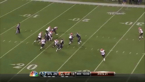 Johnny Manziel Team Playing Football GIF