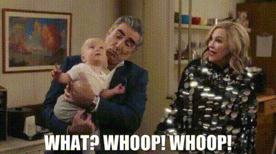 Johnny Rose Carrying Baby What Whoop Whoop GIF