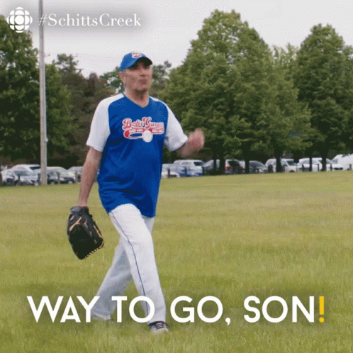 Johnny Rose Way To Go GIF