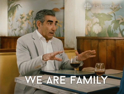 Johnny Rose We Are Family GIF