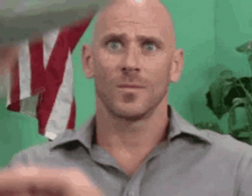 Johnny Sins Shocked Looks GIF