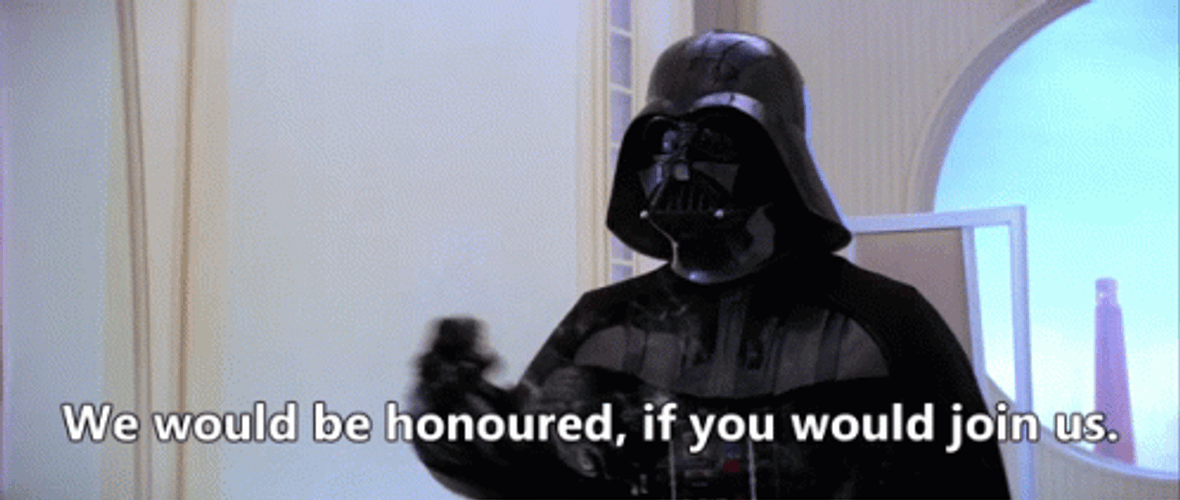 Join Us Darth Vader Star Wars GIF