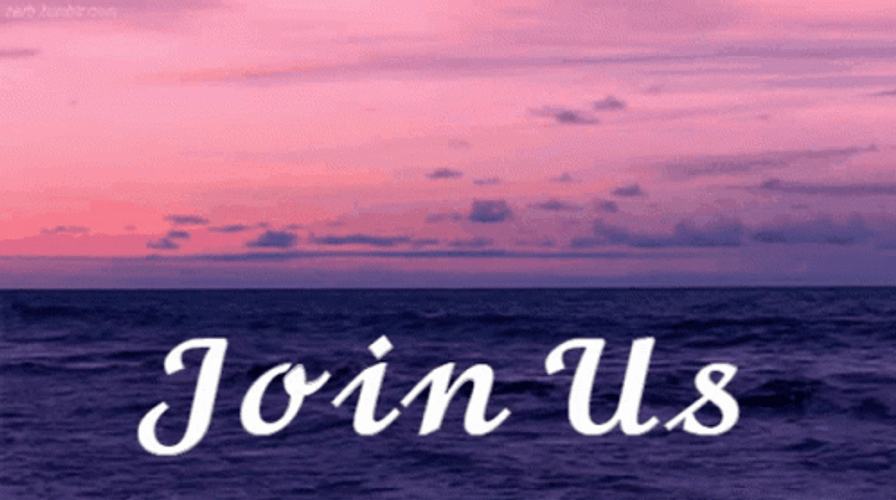 Join Us Incredible Aesthetic Purple Sky GIF