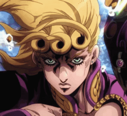 Jojo Bizarre Giorno Giovanna GIF
