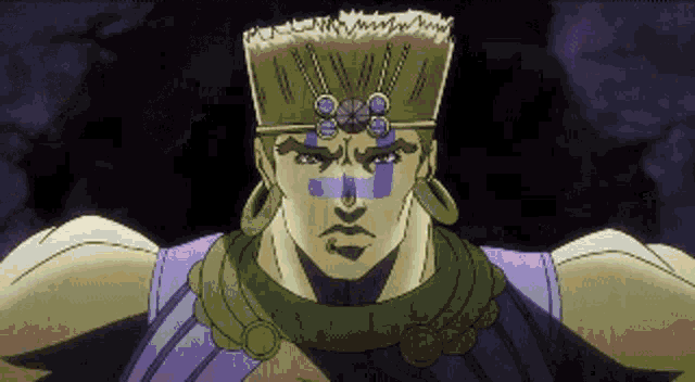 Jojo Pillar Man Pose GIF