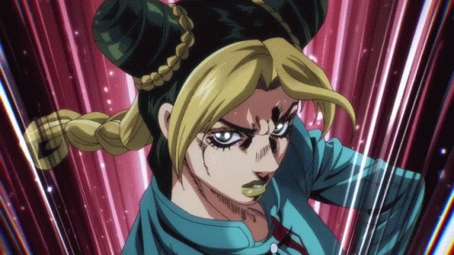 Jojo's Bizarre Adventure Jolyne Cujoh Fights GIF