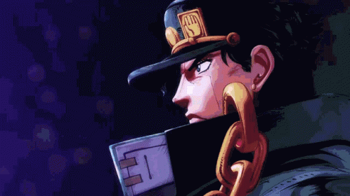 Jojo's Bizarre Adventure Jotaro's Star Platinum GIF