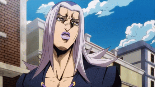 Jojo Sad Abbacchio GIF