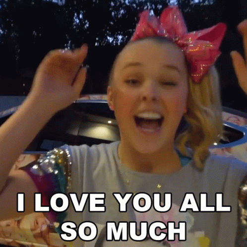 Jojo Siwa Love All My Fellas GIF